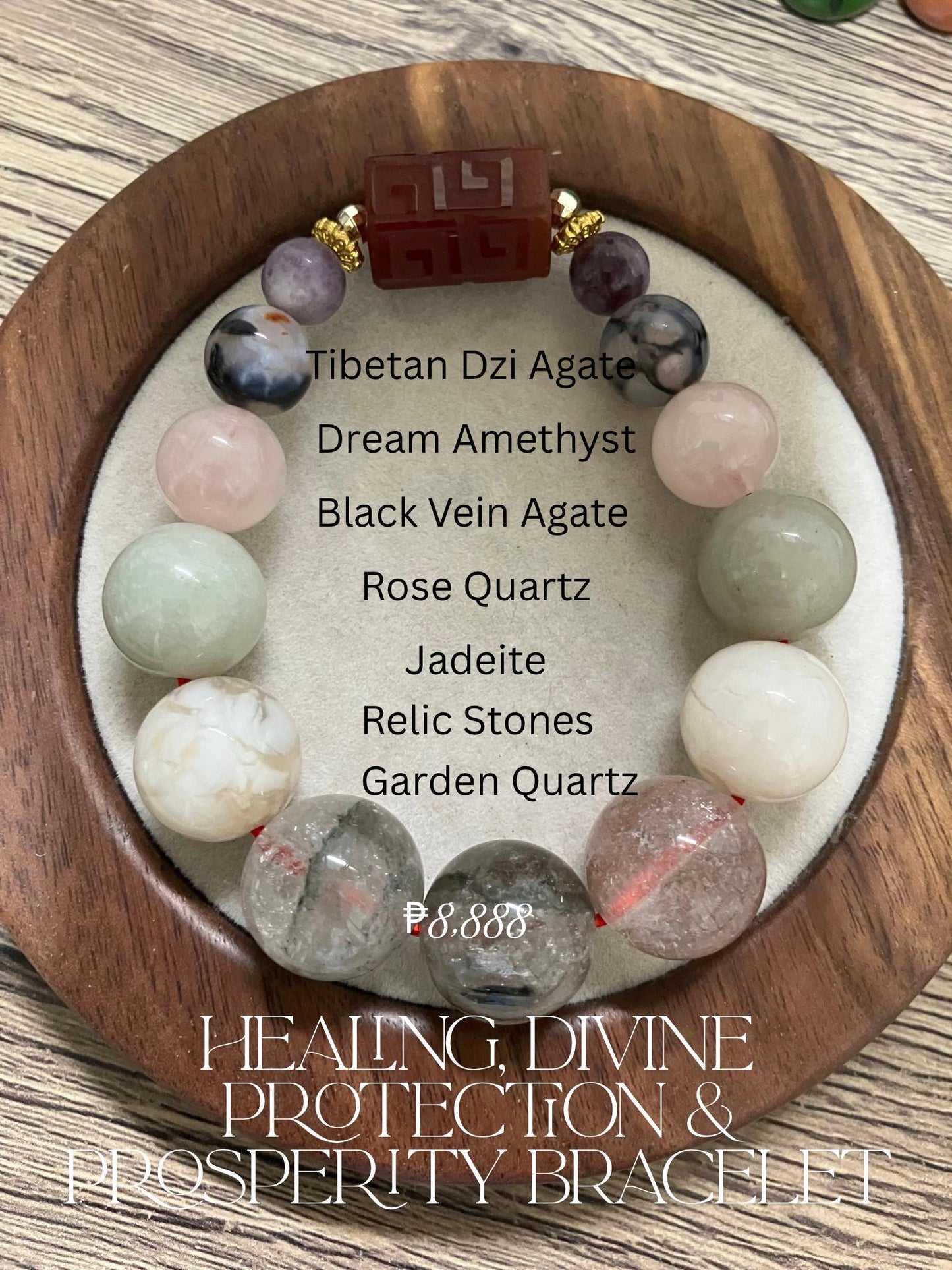 Healing, Divine Protection & Prosperity Bracelet