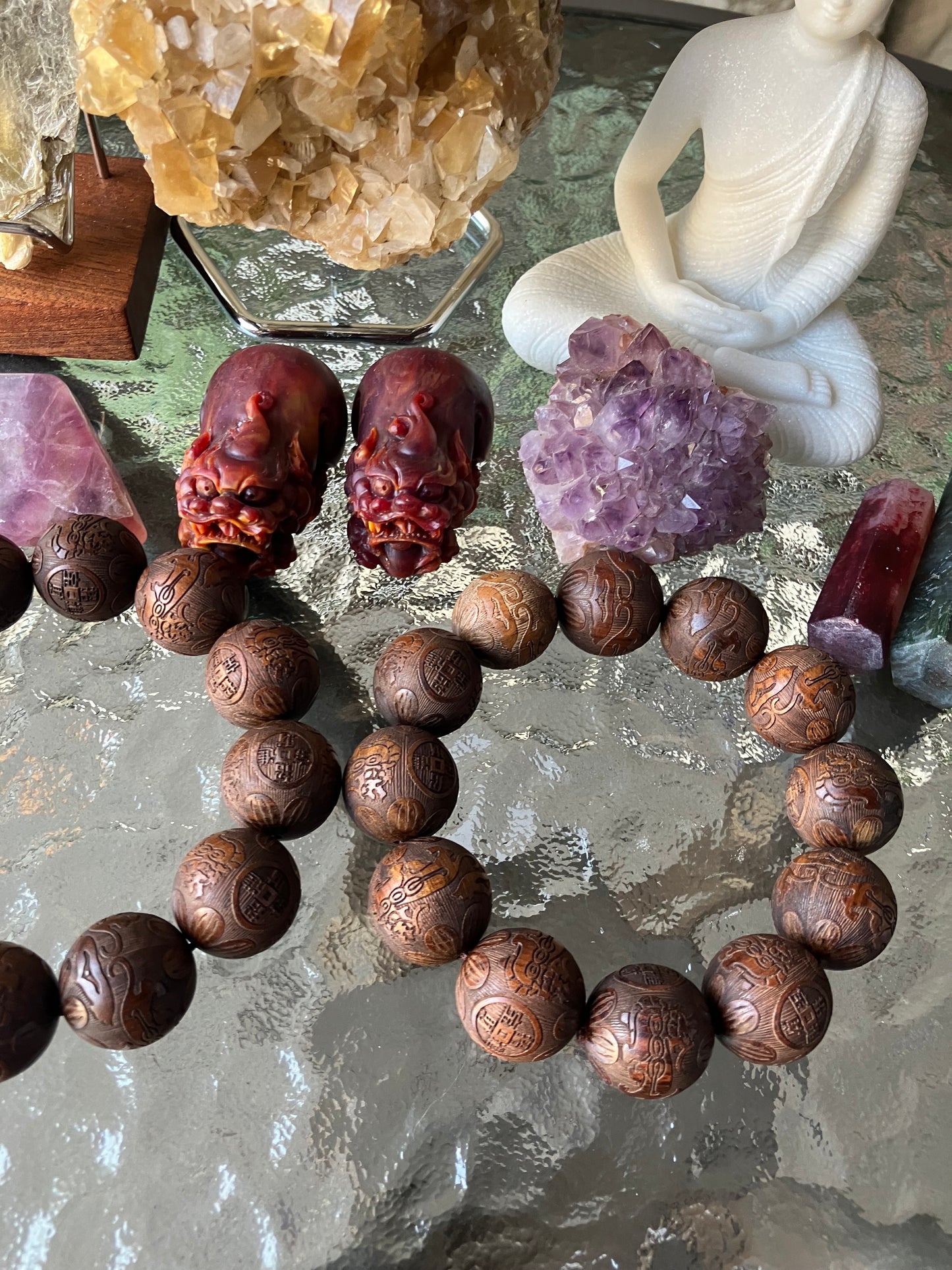 Sagrado Oud: Agarwood Mantra Bracelet