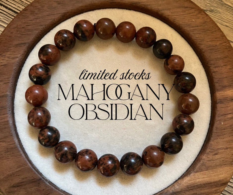Mahogany Obsidian Bracelet