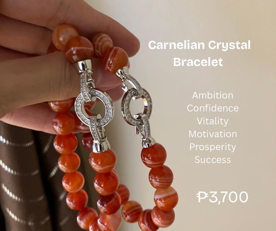 Carnelian Crystal Bracelet