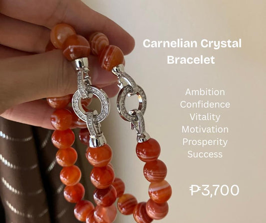 Carnelian Crystal Bracelet