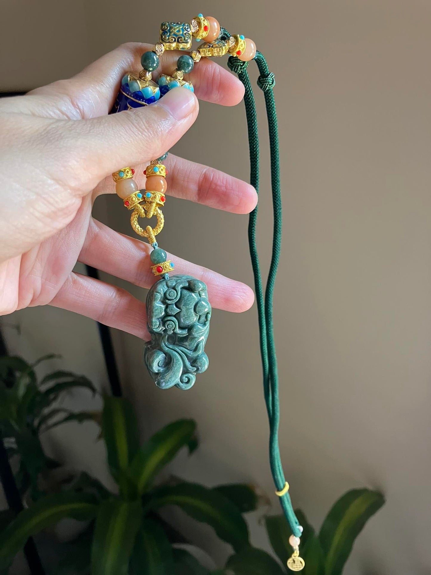 Imperial Nephrite Pixiu Talisman