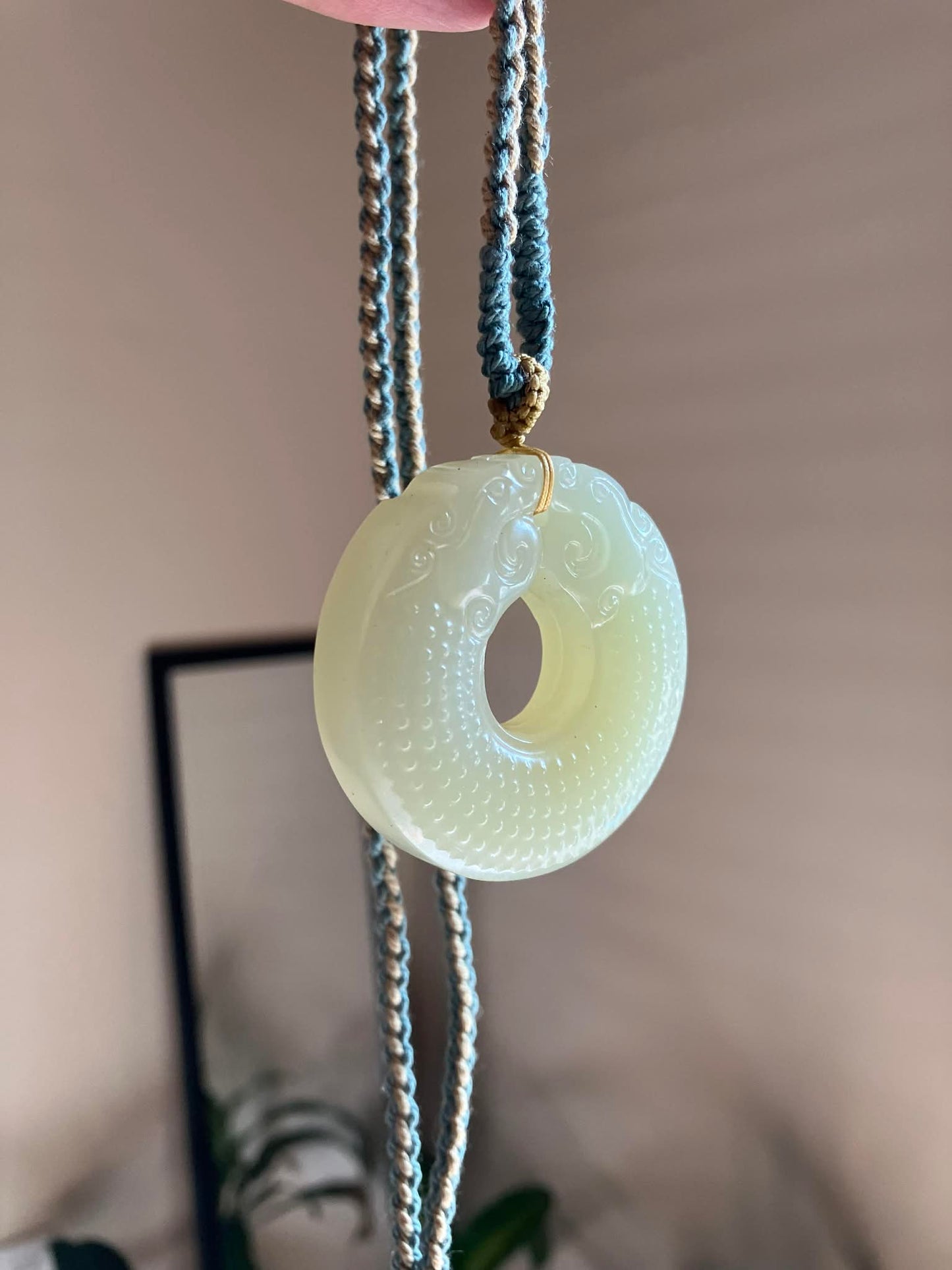 Imperial Hetian Jade Bi Disc