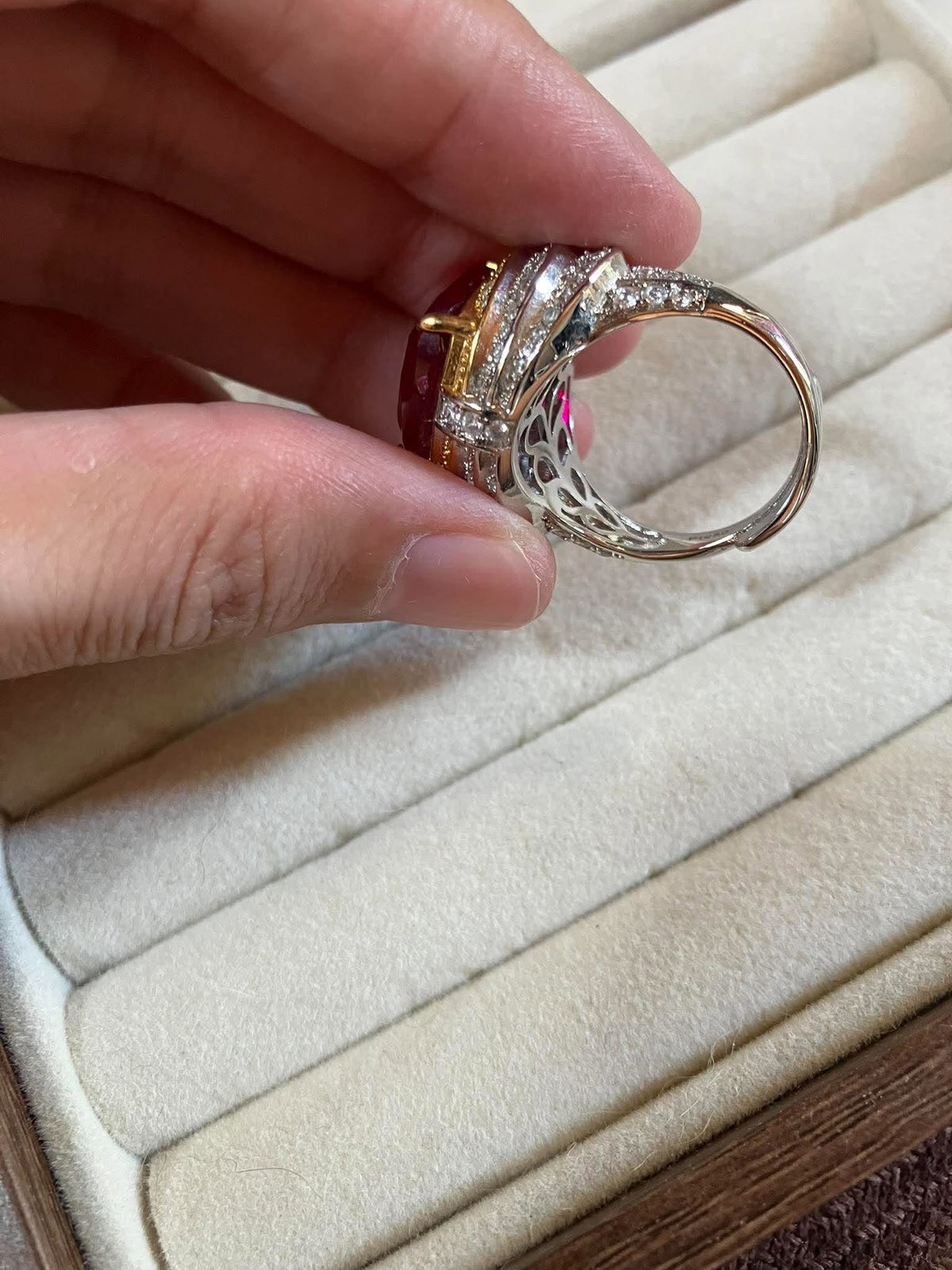 The Sovereign Lab-Grown Ruby Ring