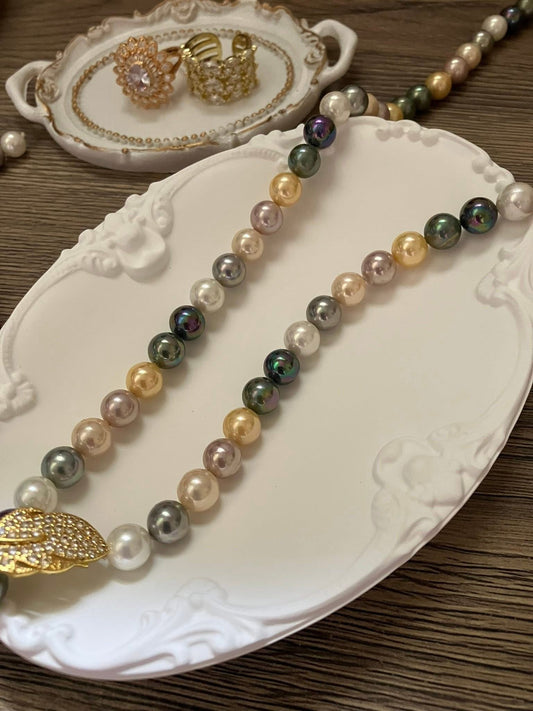 AAA South Sea Pearl Necklace - Celestial Combo