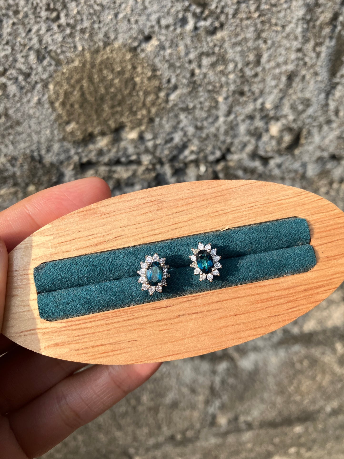 London Blue Topaz Earrings