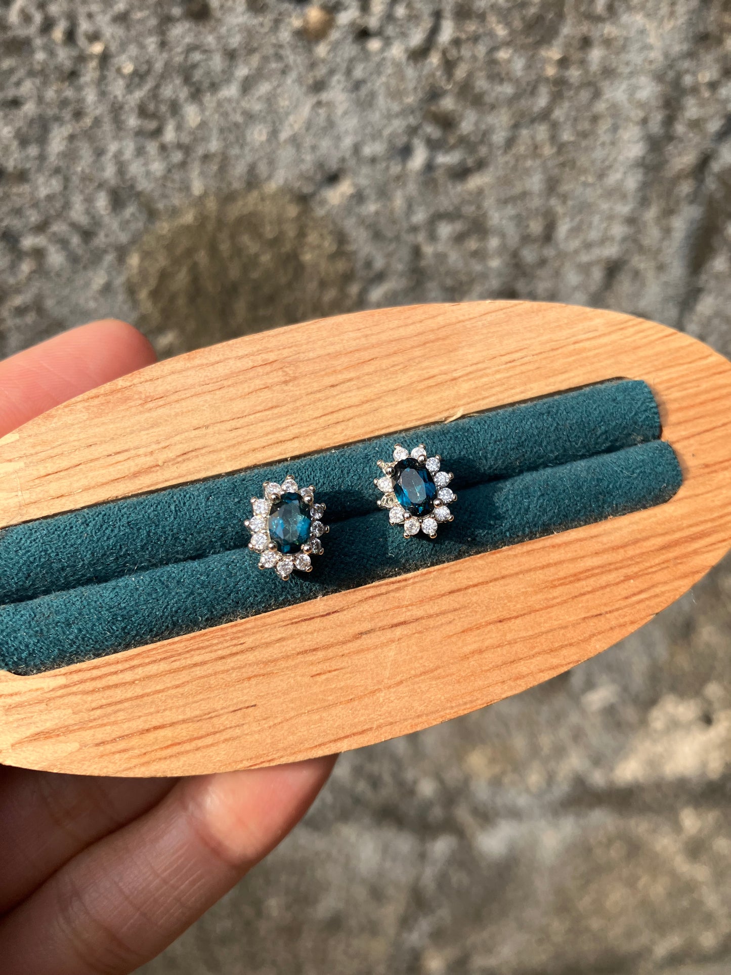 London Blue Topaz Earrings